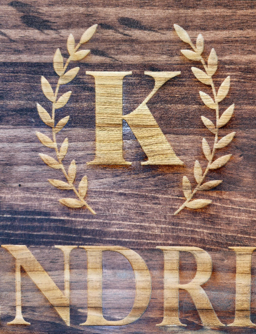 Custom Wood Sign, Family Name Sign, Last Name Sign, Personalized Wedding Gift | Anniversary Gift | Engraved gift | Gift for Dad