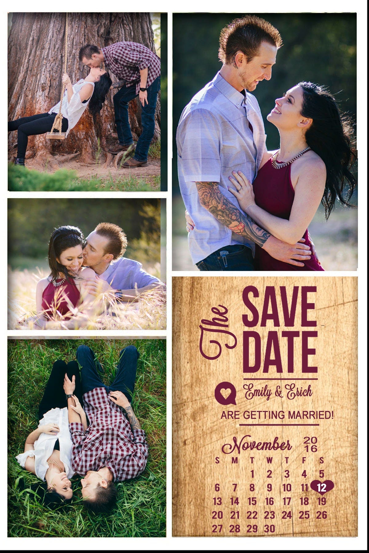 50 Save the Date Magnets, Photo Save the Date Magnets, Wedding Save the Date Magnets