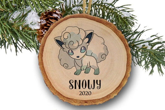 Personalized Christmas ornaments, Snowy, Name Ornament, Personalized Ornament, Toys, Poke mon ornament, Snowy ornament