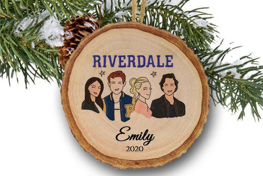 Riverdale Christmas Ornament, Personalized Christmas ornaments, Name Ornament, Personalized Ornament