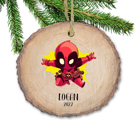 Personalized Christmas ornaments, Superhero gift, Name Ornament, Personalized Name Ornament, Superhero, toys