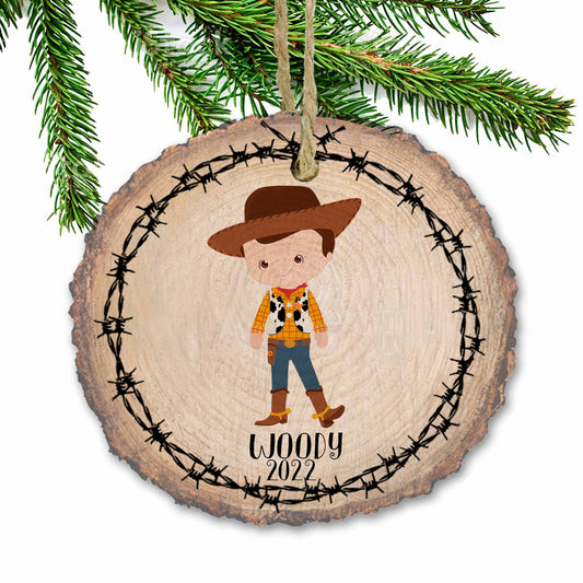 Woody Christmas Ornament, Toy story, woody ornament, kids ornament, Custom ornament, Personalized gift, wooden