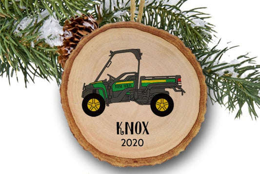 Personalized Christmas ornaments, John Deere Ornament, Christmas ornaments 2020, For kids